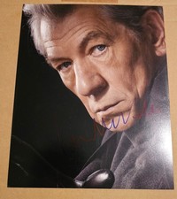 Ian McKellen Genuine Signed Photo. Certified. X-Men. Lord Of The Rings. Gandalf.
