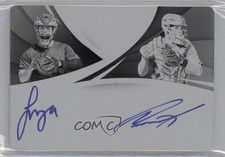 2018 Immaculate Dual Autos Printing Plate Black 1/1 Francisco Mejia Auto 2a8