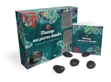 Coffret - Massage aux pierres chaudes, pour apaiser le c... | Buch | Zustand gut