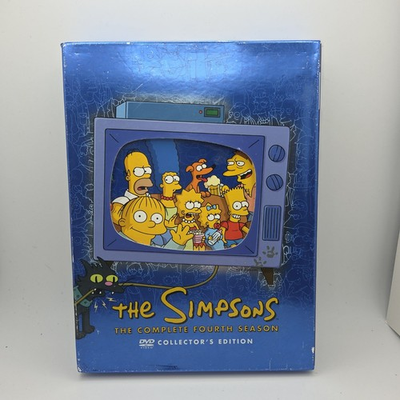 #ad The Simpsons Complete Fourth Season 4 DVD Free Shipping Vintage TV $13.87