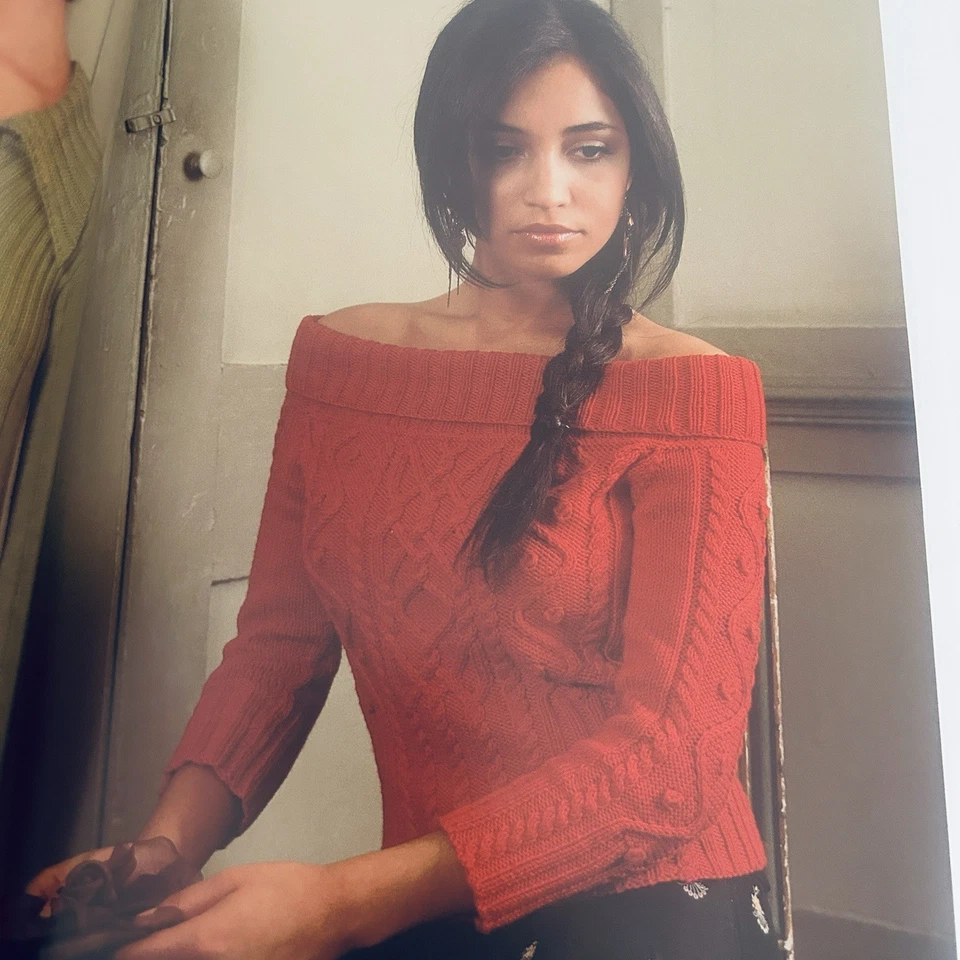 Debbie Bliss Knitting Pattern Booklet Cathay Knitted Fashion Sweater Cardigan - Image 4 of 4