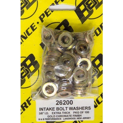 B and B PERFORMANCE PRODUCTS H/T Special Washers - 3/8in .625in OD (100)- 26200