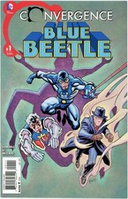 Convergence Blue Beetle #1 2015 DC Comics VF- Comic Book Direct Edition