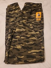 NWT- Carhartt Boys Fleece Camo Sweatpants Joggers Pull On Drawstring L 14/16