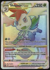 Shaymin VSTAR 173/172 Pokemon TCG Full Art Holo SWSH09 Brilliant Stars Rainbow on eBay