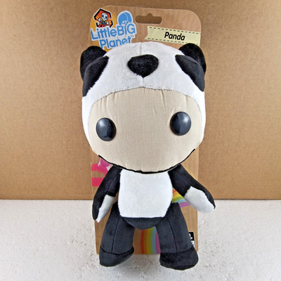 LittleBigPlanet Panda Plush Toy Sackboy 12'' Sony Playstation Media Molecule NEW