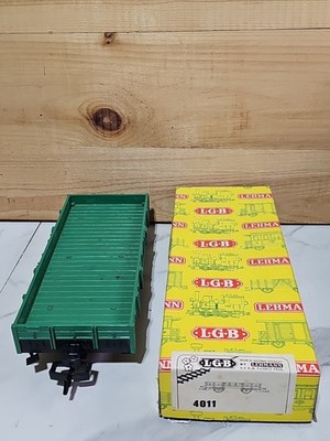 LGB 4011 G Scale OEG? Low-Side Gondola Green w/ Box Germany