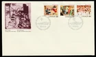 Canada #1040-1042, Christmas, Official First Day Cover, FDC 1984