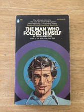The Man Who Folded Himself - David Gerrold - 1973 Popular Library Vintage Sci-Fi