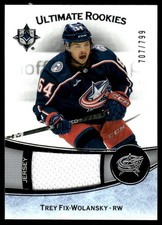 2022-23 UD Ultimate Collection Rookies Jersey Trey Fix-Wolansky RC 707/799 #184