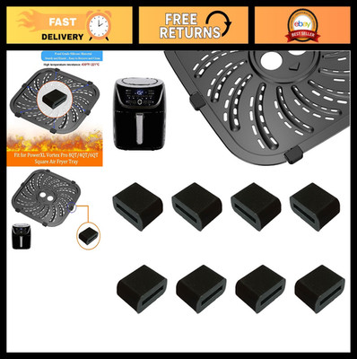 Air Fryer Silicone Rubber Feet - 8PCS Upgraded Stoppers for 4QT/6QT/8QT Models