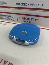 Sony Walkman ESP MAX CD Player LIMITED AQUA / COTTON CANDY BLUE D-E330