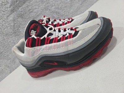 Nike Air Max 24-7 Volt Black Red Gray 2010 397252-001 Sz 10 Men s 