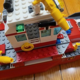 Lego City Fire Ship 7207, Pre-owned, Missing Pieces,  See Pictures 