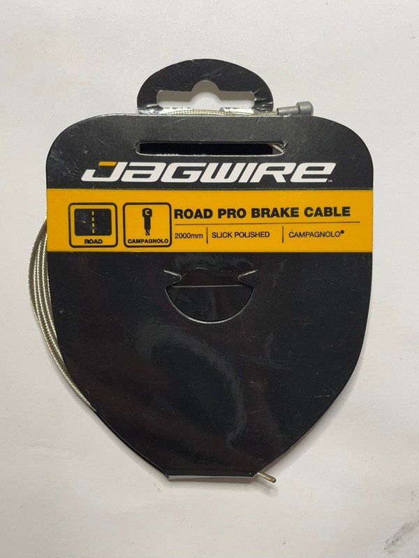 New Jagwire Campagnolo Road Pro Stainless Steel Brake Cable 2000mm uncoated