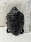 BUDDHA Hand Carved Wooden   Wall Hang 7.5”x 6” VG Made in Indonesia   — photo 3