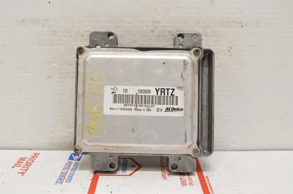 2009 09 Pontiac G6 12629009 Engine Control Module Unit Ecm I75 023 - Image 2 of 4