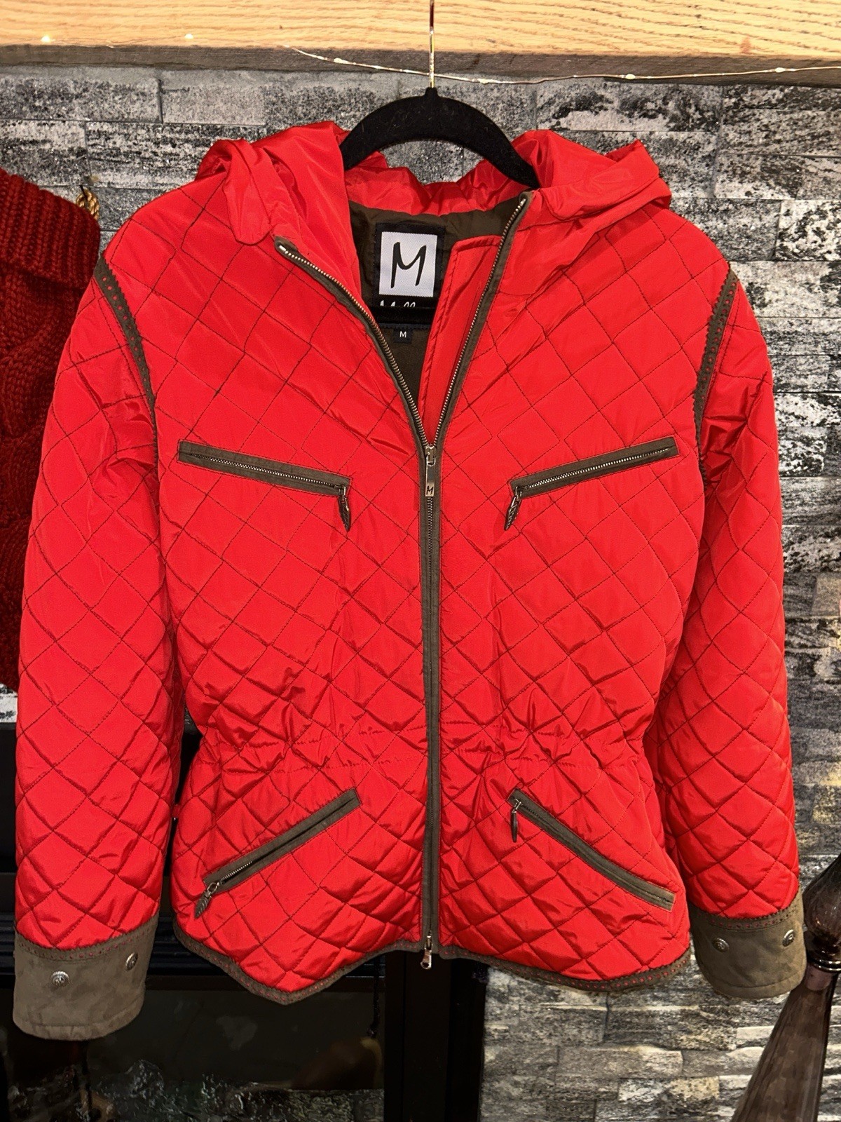 luxury Miller ski winter Jacket, patch Shield dee… - image 2