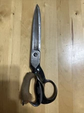 Huge Vintage Sewing Seamstress Shears Scissors 12”
