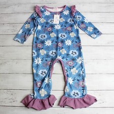Pete  Lucy Baby Girl's Jumpsuit Romper Outfit Size 18-24 Months Floral