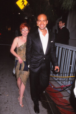 Dia Frances Fisher & Billy Zane 1998 Slide 35mm T35-30-1-3