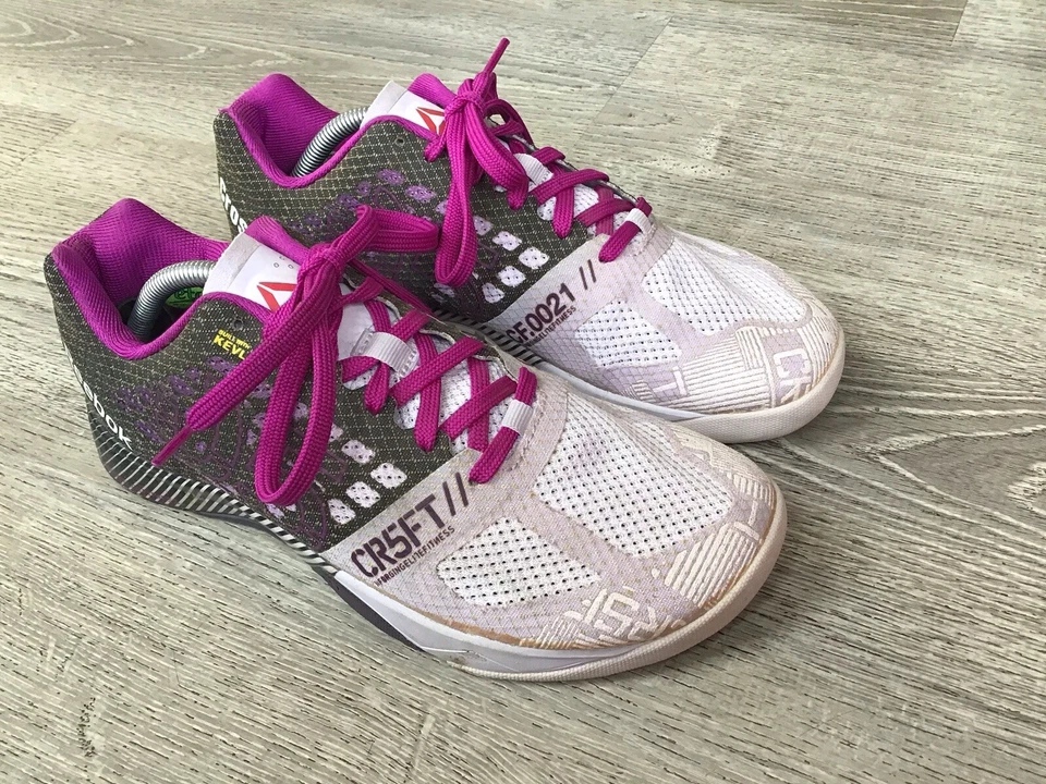 Reebok Women’s Size 9 Shoes CrossFit Nano 5.0 Training Shoes Pink Purple M49798 - Image 3 of 4