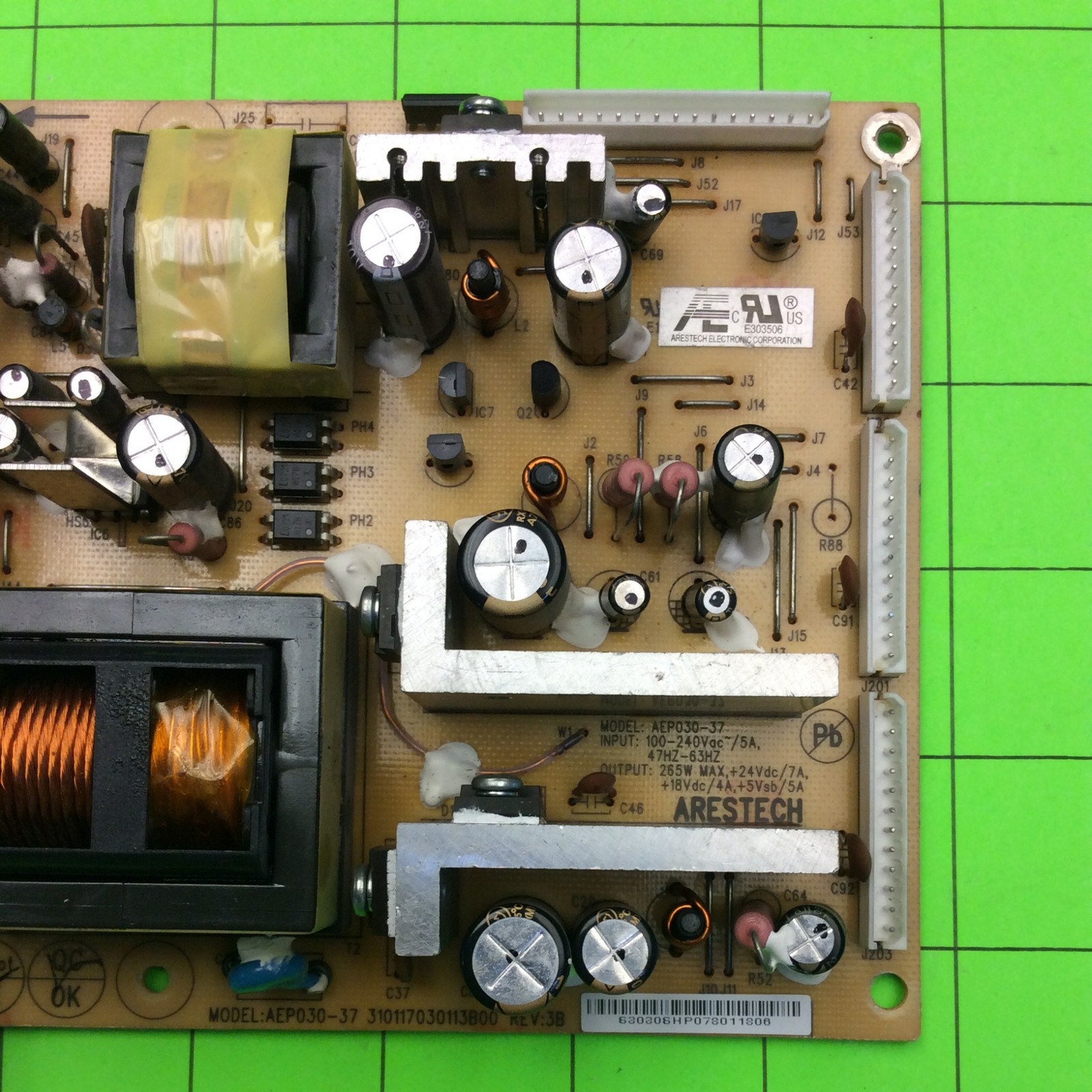 Olevia 237T12 TV Television Power Supply Board AEP03037 eBay