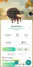- Shiny Bouffalant -  PTC - 80k stardust -Description