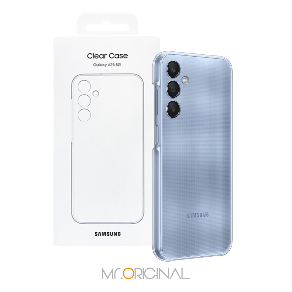 Original Samsung Official Galaxy A25 5G Clear Case (EF-QA256) | eBay