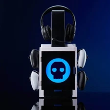 PS 5 LIGHTED OFFICIAL Gaming Locker Storage Game Container Numskull PLAY STATION