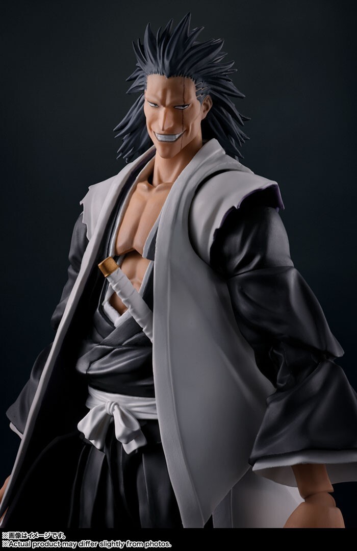 Bleach Kenpachi Zaraki 6.7in Anime Action Figure S.H.Figuarts