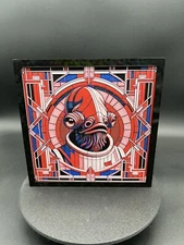 General Akbar Art Deco 3D Printed Picture Star Wars Themed