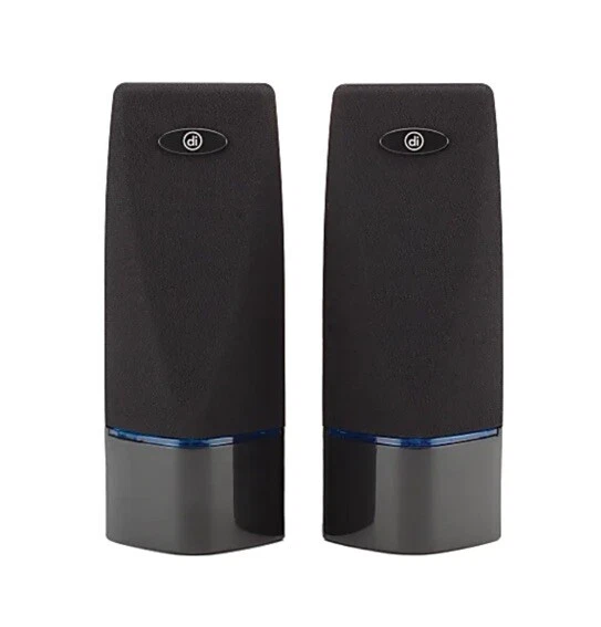 Sistema de altavoces de escritorio/barra de sonido Digital Innovations AcoustiX 2.0 -2 W RMS *NUEVO SIN CAJA* Foto 2 de 3