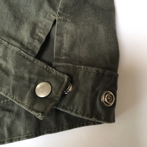 Vintage 00s Red Tab Levis Shorts 3 26W Green Grunge Skater Chinos Outdoor Gorp - Picture 10 of 13
