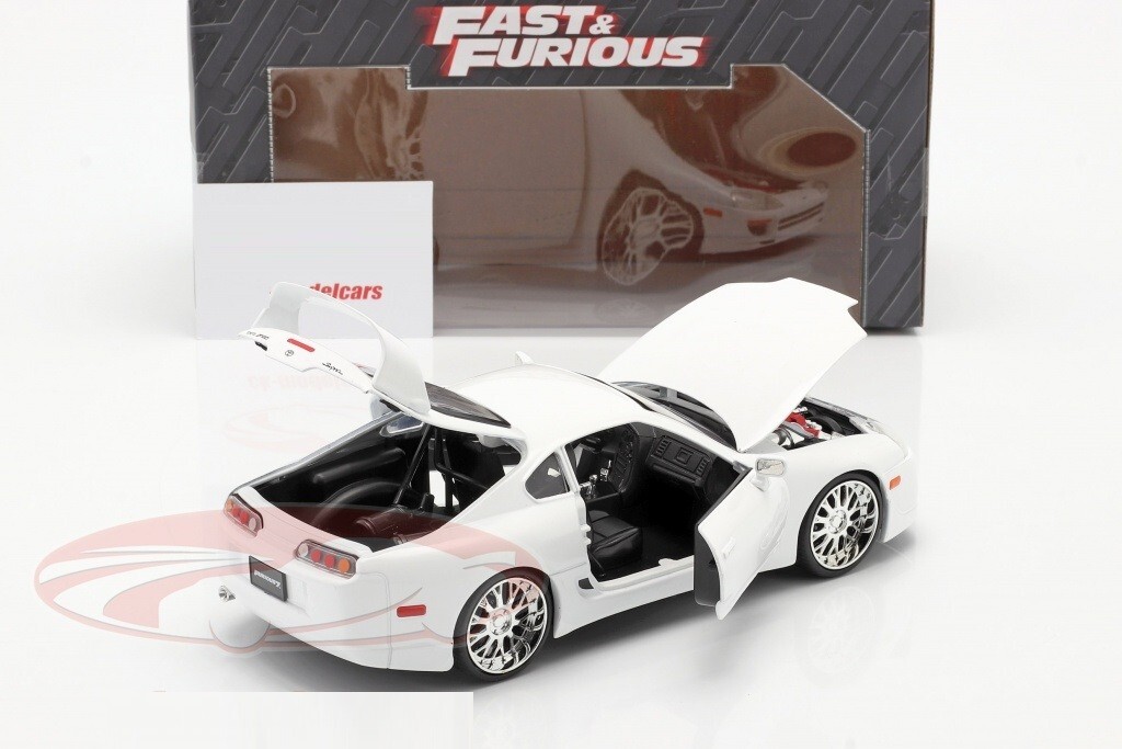 1995 Fast And Furious Brian's Toyota Supra, JADA Diecast Toy Car