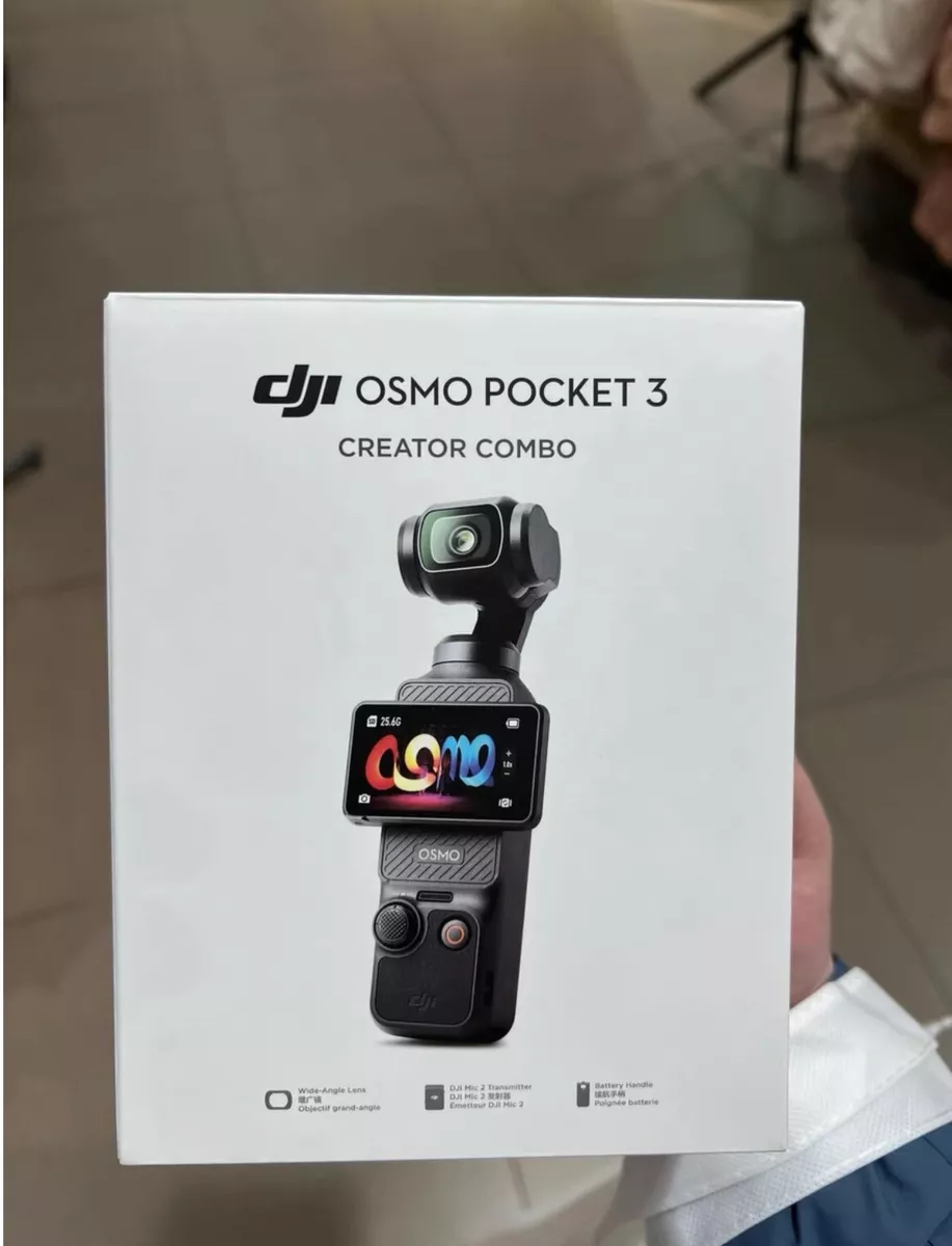 DJI Osmo Pocket 3 Creator Combo With Box (New)