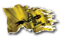 Don't Tread On Me Decal Sticker Car Truck Window Gadsden Flag 2nd Amendment 3M