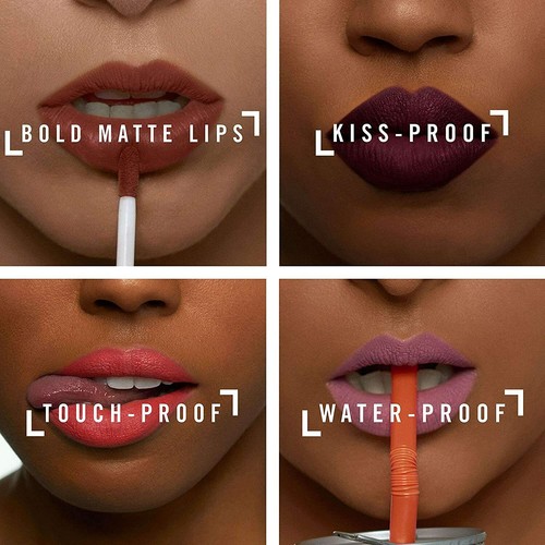 Rimmel Stay Matte Liquid Lip Lipstick, Full Cover *Choose Your Shade* - Picture 2 of 17