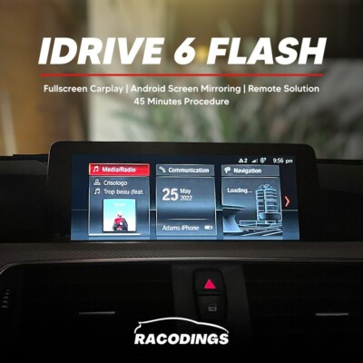 BMW MINI NBT EVO iDrive Firmware Update - Apple Carplay Fullscreen