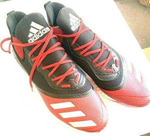 adidas men's icon v bounce iced out metal baseball cleats