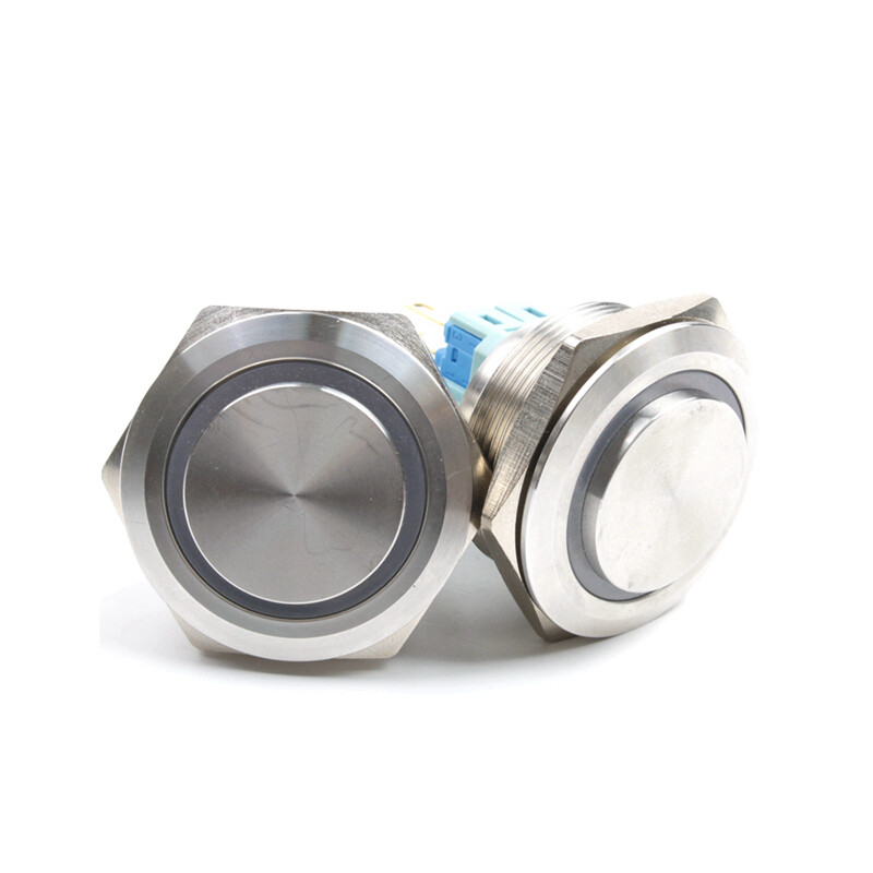 APEM AV50022000074BK Anti-vandal Push Button 30mm Stainless Steel No Nc Ip67 Solder - Foto 12