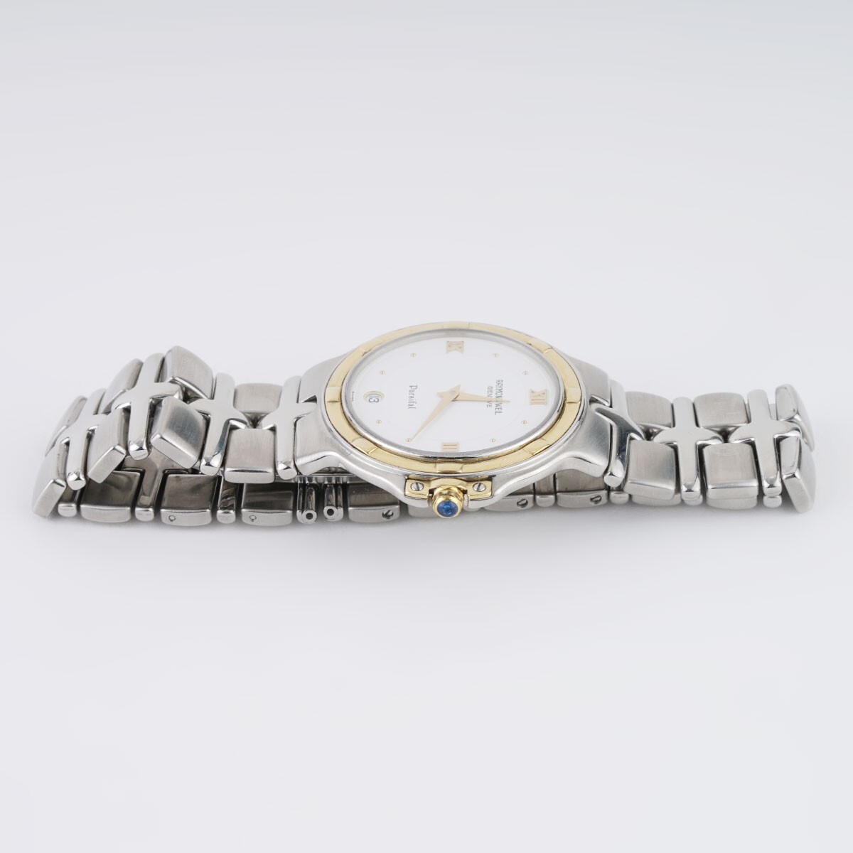 Raymond Weil Parsifal 35mm Watch 18kt & SS 9188 Excellent