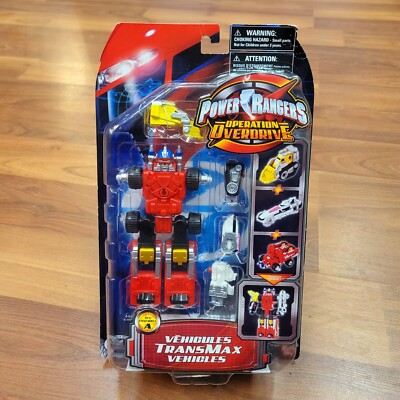 Power Rangers Operation Overdrive TransMax Vehicles SET A Bandai
