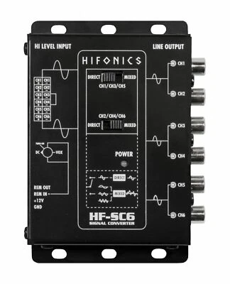 6-Channel Haut à Bas Niveau Convertisseur Avec D'Addition Fonction Haut Neuf - Photo 1/4