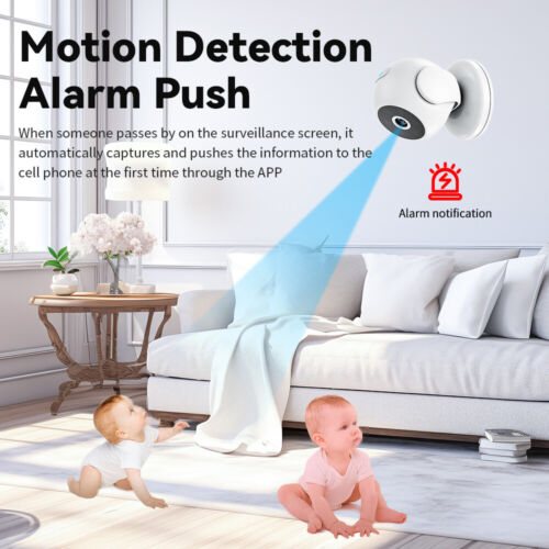 1080P Indoor Home Security Camera Wi-Fi FHD Night Vision Baby Monitor Camera - Picture 21 of 27