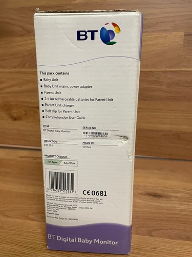 Baby monitor digitale BT con custodia da viaggio. - Foto 18 di 19
