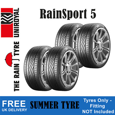 Uniroyal Rainsport 5 FR 225/45R17 – Pneu Été Performant Anti-Aquaplaning – Qualité Allemande