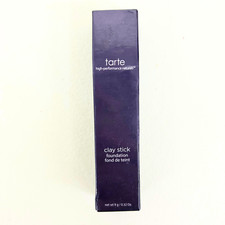 Tarte Clay Stick Foundation Medium Sand, Full Coverage Matte Finish, 0.32oz, NIB