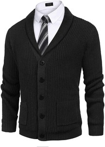 mens button up sweaters