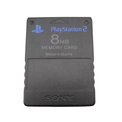 Sony PS2 Playstation 2 - Original Memory Card 8MB - Schwarz